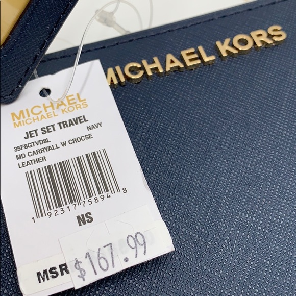 MICHAEL KORS JET SET TRAVEL MD CARRYALL W CRDCSE - Picture 14 of 16